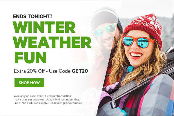 Groupon: Save 20% off Winter Fun Activities! Utah Readers: Save on Ice Skating, Snowshoeing and More!