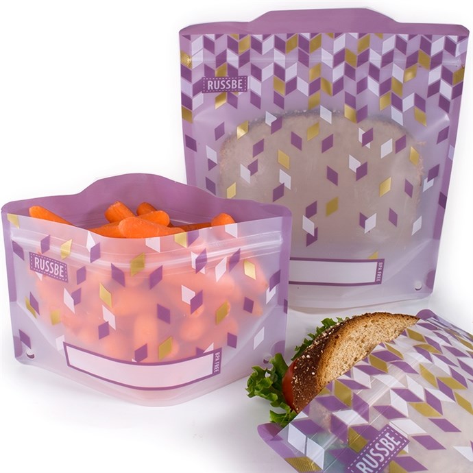 Reusable Snack & Sandwich Bags (Set of 4) Only $5.99!