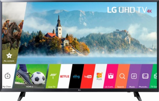 LG 49″ LED 2160p Smart 4K Ultra HDTV – Just $369.99!