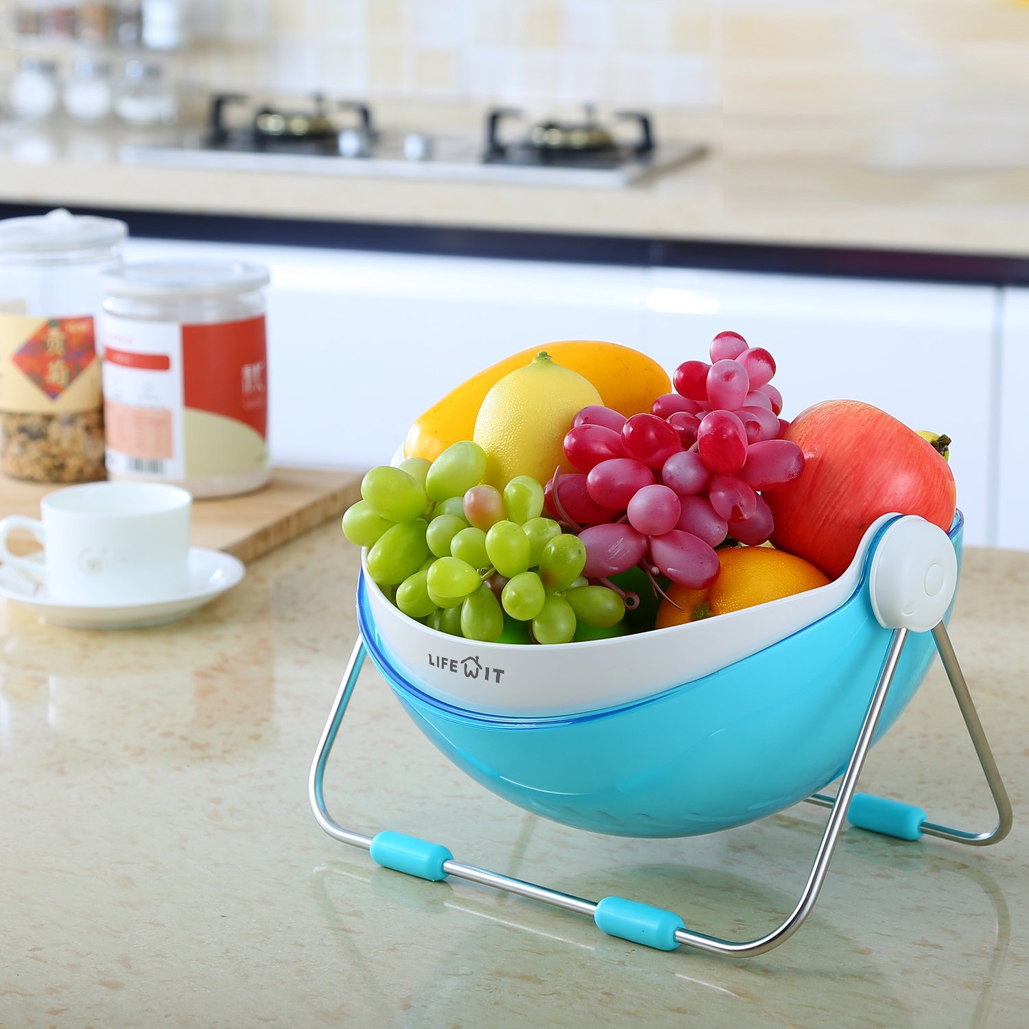 Lifewit Fruit Bowl Holder Only $14.59 on Amazon!