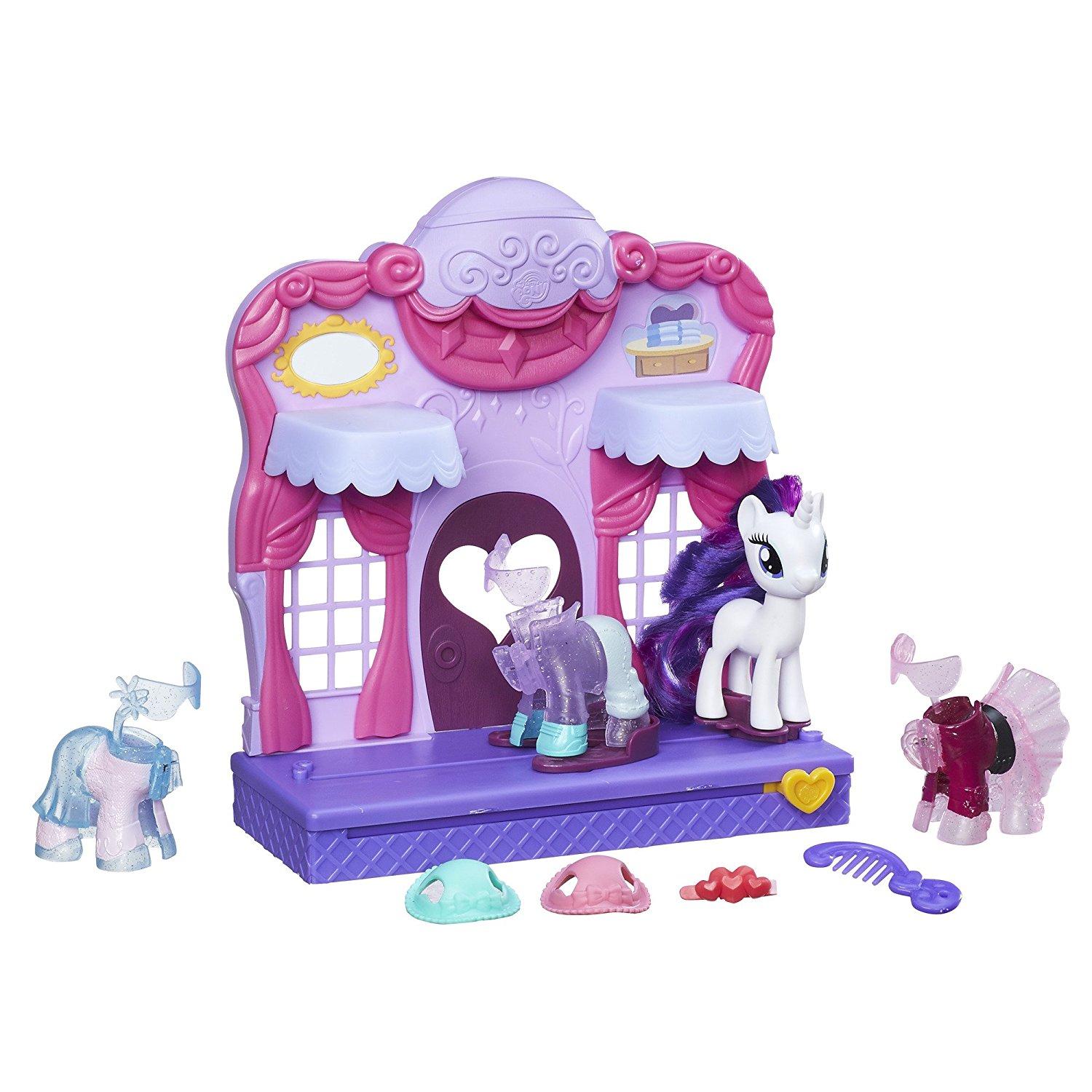 My Little Pony Friendship is Magic Rarity Fashion Runway Playset ONLY $7.00!
