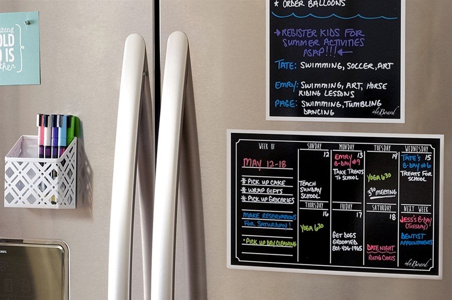 Weekly Dry Erase Calendar Magnet and Marker—$9.99!