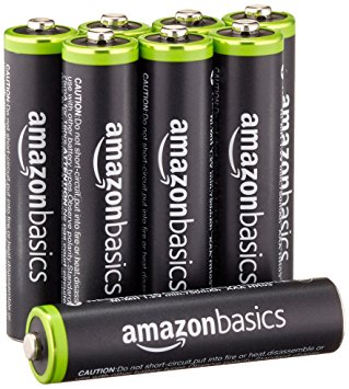AmazonBasics AAA Rechargeable Batteries (8-Pack) Only $9.99!