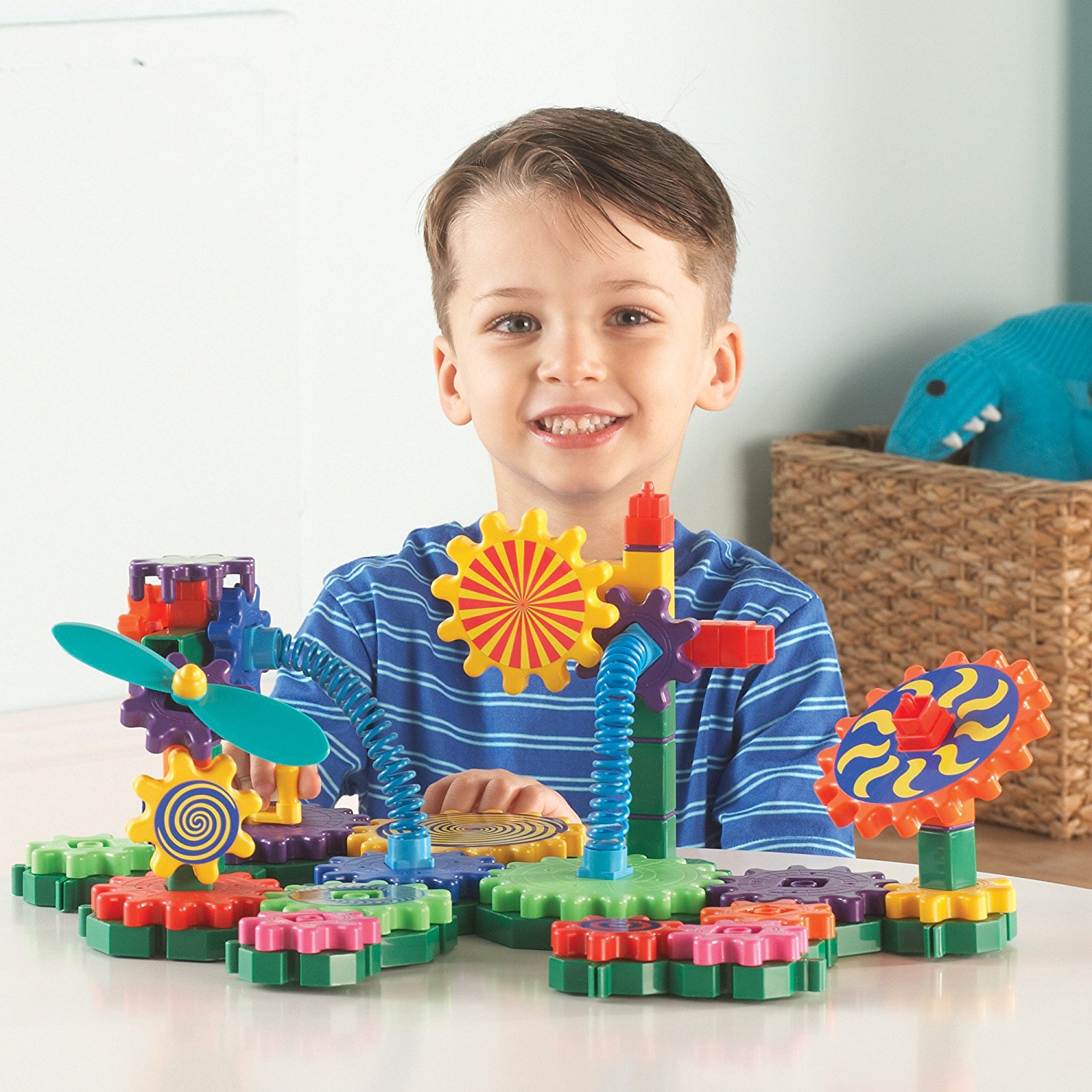 Amazon: Learning Resources Gears! Gears! Deluxe 83 Piece Building Set Only $15.25!