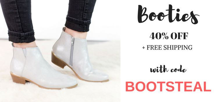 Style Steals at Cents of Style! CUTE Booties for 40% Off! FREE SHIPPING!