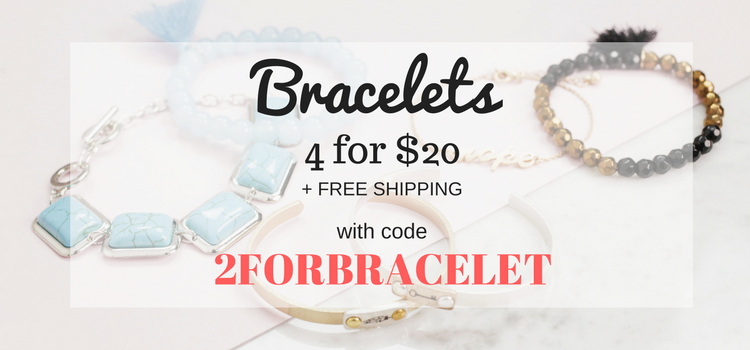 Cents of Style – 2 For Tuesday – CUTE Bracelets 4 for $20! FREE SHIPPING!