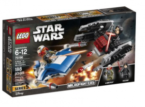 A-Wing vs. TIE Silencer Microfighters Just $15.99!