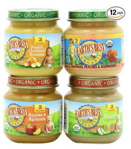 Prime Exclusive: Earth’s Best Organic Stage 2 Baby Food Variety 12-Pack Just $7.50 Shipped!