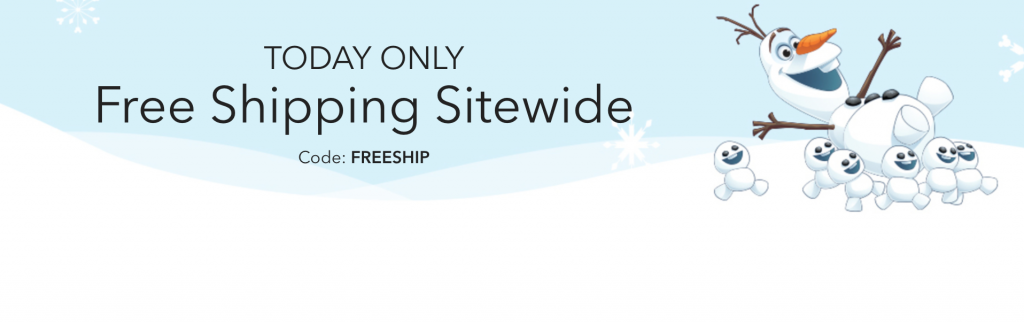 FREE Shipping At Shop Disney Today Only! Plus, Twice Upon A Year Sale Still Going On! FREE Shipping At Shop Disney Today Only! Plus, Twice Upon A Year Sale Still Going On!