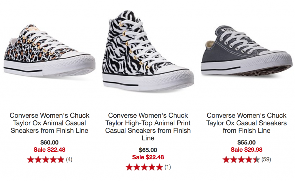 Women’s Converse Sneakers As Low As $22.48! (Reg. $60.00)