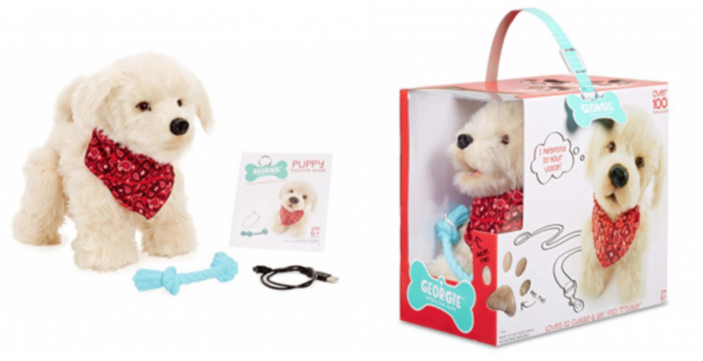 Prime Exclusive: Georgie – Interactive Plush Electronic Puppy Just $39.98!