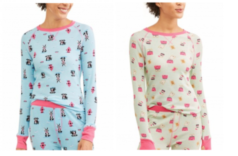 Toast & Jammies Women’s Thermal Pajama Set S/M Just $8.00!