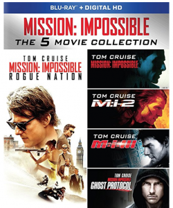 Mission: Impossible The 5 Movie Collection Blu-ray | Box Set Just $19.99!