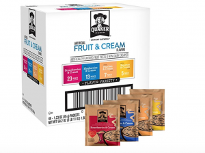 Quaker Instant Oatmeal Fruit and Cream Variety Pack Just $10.19 Shipped!