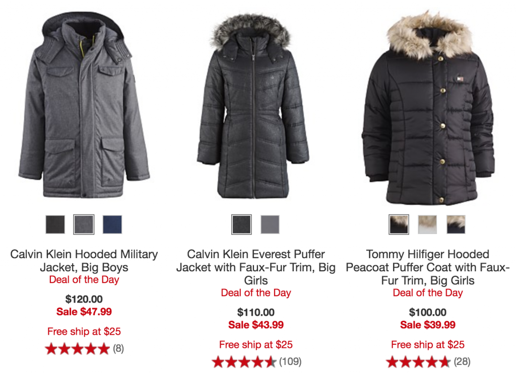 Calvin Klein Coats for Kids As Low As $39.99! (Reg. $100.00)