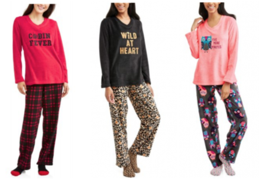 Secret Treasures Ladies’ Giftable 3-Piece Pajama Set Just $6.00!
