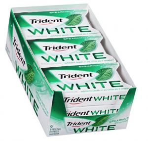 Trident White Spearmint 16-Piece 9-Pack Just $5.64 As Add-On Item!