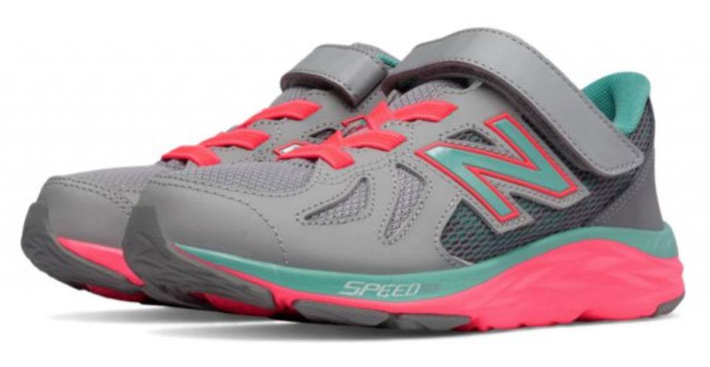 Hook and Loop New Balance Little Girls Shoes Just $24.99 Today Only!