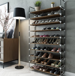 Space Saving Shoe Organizer Just $23.99! Holds 50 Pairs Of Shoes!