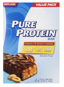 Pure Protein Chocolate Peanut Caramel Bars 6-Count Just $2.90 As Add-On Item!