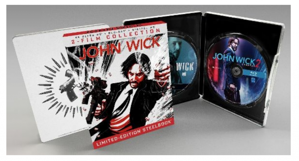 John Wick/John Wick: Chapter 2 4K Ultra HD Blu-ray/Blu-ray Just $32.99!