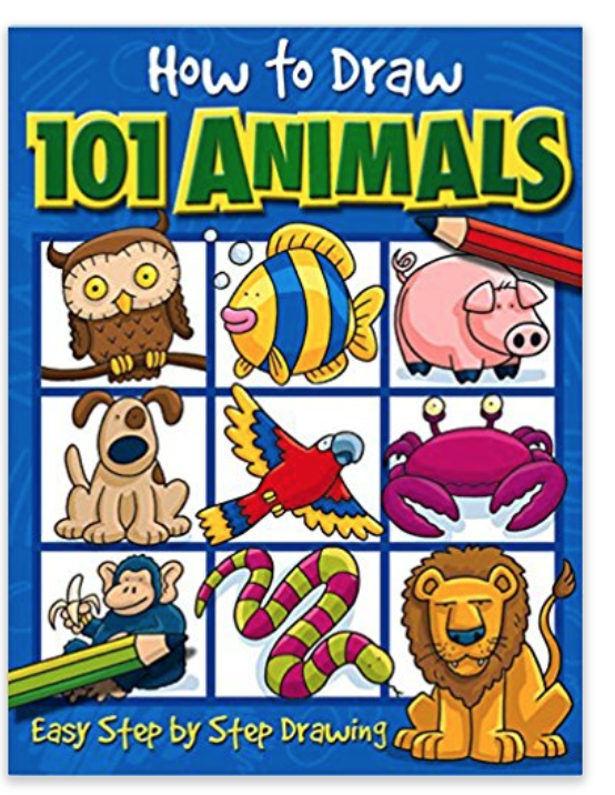 How to Draw 101 Animals Instruction Book Just $3.61!