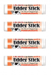 Dr Hess Udder Stick Lip Balm Pomegranate Flavor 4-Pack Just $2.48 As Add-On!