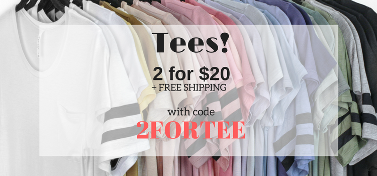 Cents of Style – 2 For Tuesday – CUTE Tees 2 for $20! FREE SHIPPING!