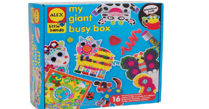 ALEX Toys Little Hands My Giant Busy Box Only $19! (Reg. $44) Great Reviews!