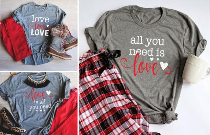 All You Need is Love Tees – Only $11.99!