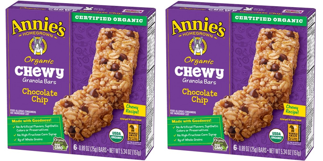 Annie’s Organic Granola Bars Only $1.12 per Box at Target!