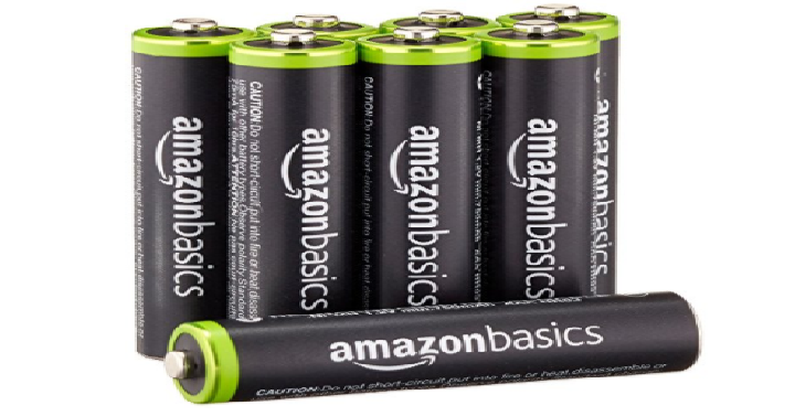 AmazonBasics AAA Rechargeable Batteries (8-Pack) Only $9.99! Great Reviews!