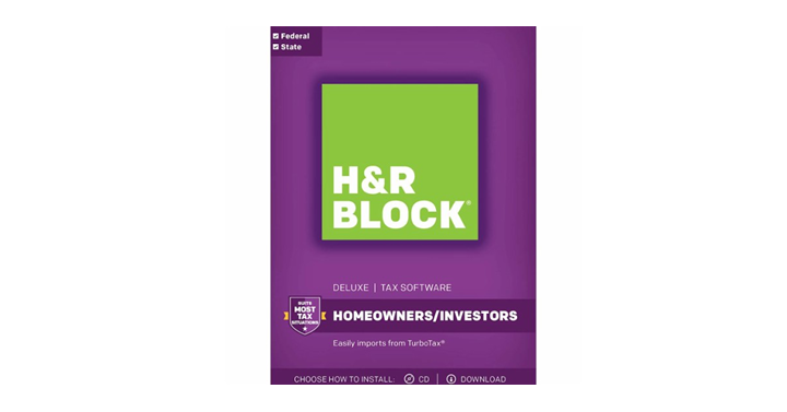 Save $25 on Select H&R Block Tax Software for Windows or Mac! Just $19.99! Plus FREE $5 Best Buy E-Gift Card!
