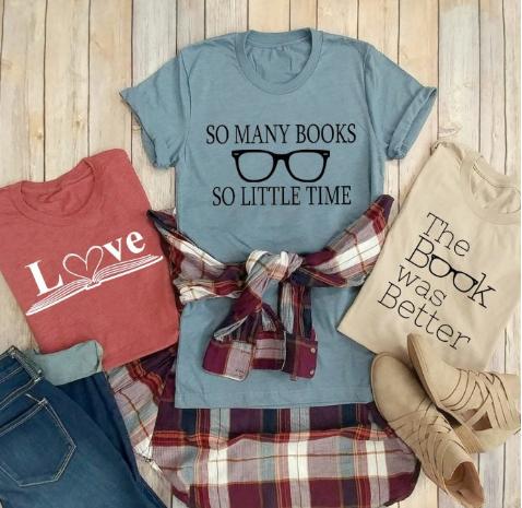 Book Lover Tees – Only $13.99!