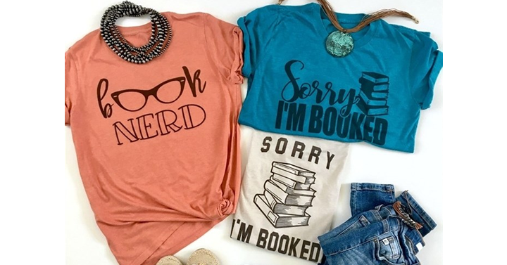 Custom Book Shirts from Jane in 3 Styles – Just $13.99! New designs!
