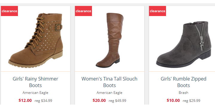 Payless Shoes: Women’s & Girls Boot Sale Start at Only $8 Each!