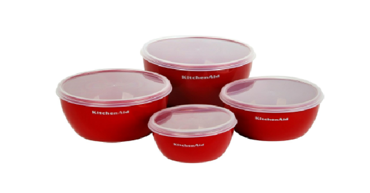 KitchenAid Prep Bowls with Lids (Set of 4) Only $9.99! (Reg. $15)