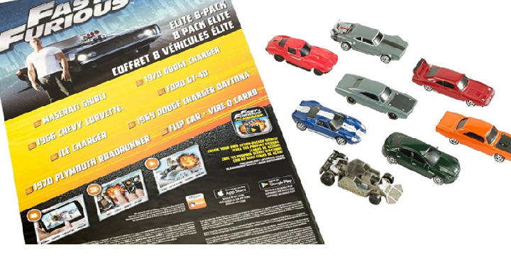 Fast & Furious Elite Diecast Vehicles (8-Pack) Only $9.65! (Reg. $29.99)