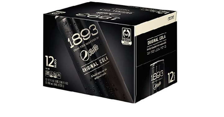 Pepsi Cola 1893, Original Cola, Certified Fair Trade Sugar (Pack of 12) Only $10.45 Shipped!