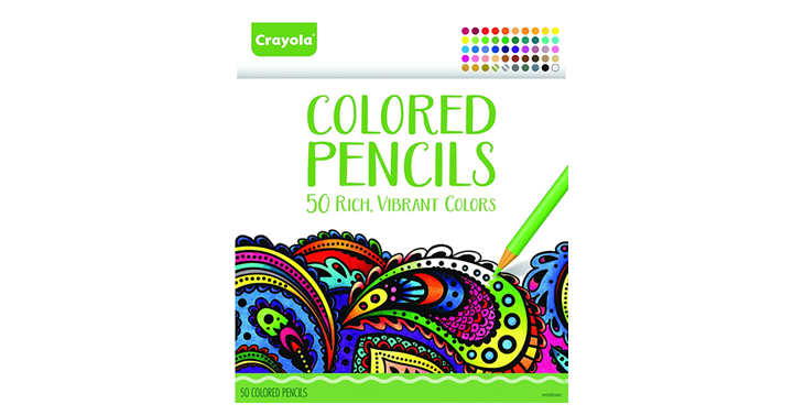 Crayola Colored Pencils, 50 Count Set – Just $6.74!