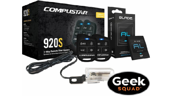 Compustar 1-Way Remote Start System Only $249.99! (Reg. $619.96)