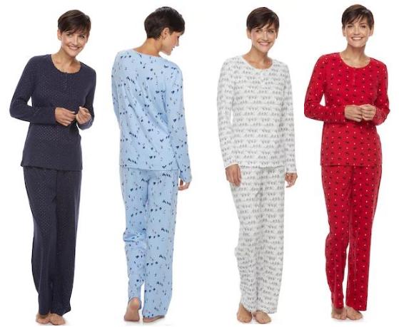 Kohl’s Cardholders: Women’s Croft & Barrow Pajamas – Only $11.19 Shipped!