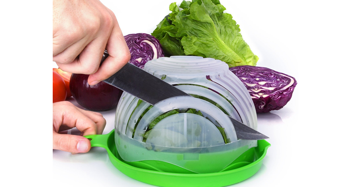 Salad Cutter Bowl – 60 Seconds Salad Maker – Just $12.99!