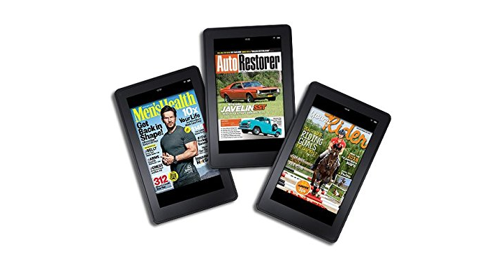 From $5 for 12 months: Best-selling digital magazines!