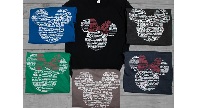 My Favorite Characters Mickey and Minnie Tees from Jane – Adult & Youth – Just $14.99!