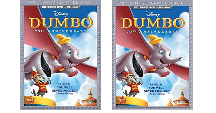 Dumbo 70th Anniversary Edition Multi-Format Only $9.99! (Reg. $19.99)
