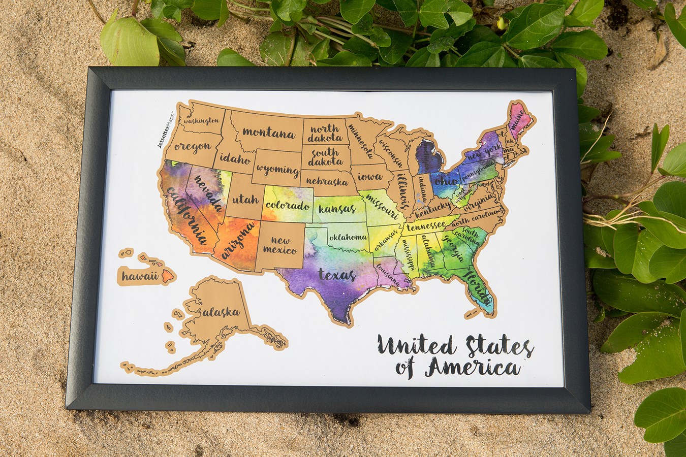 USA Travel Scratch Map from Jane – Just $21.99! Free shipping!