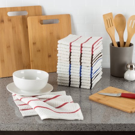 Walmart: 16 Piece Cotton Chevron Kitchen Washcloth Set Only $11.99!