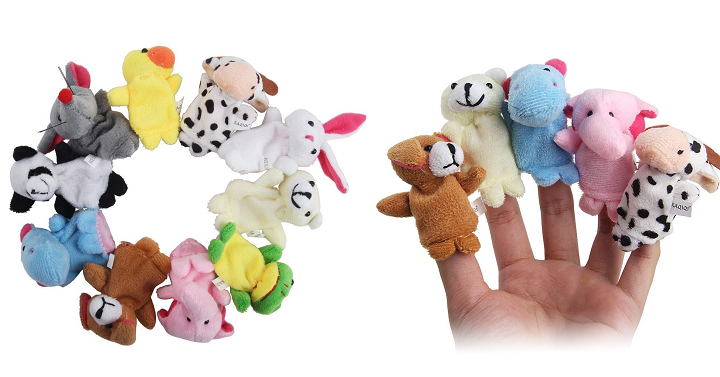 16 Story Time Finger Puppets Only $4.00 SHIPPED!