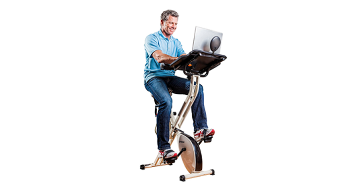 FitDesk 2.0 Desk Exercise Bike with Massage Bar – Just $199.99!